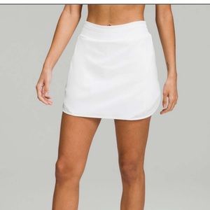 Lululemon Hotty Hot Skirt 14 White